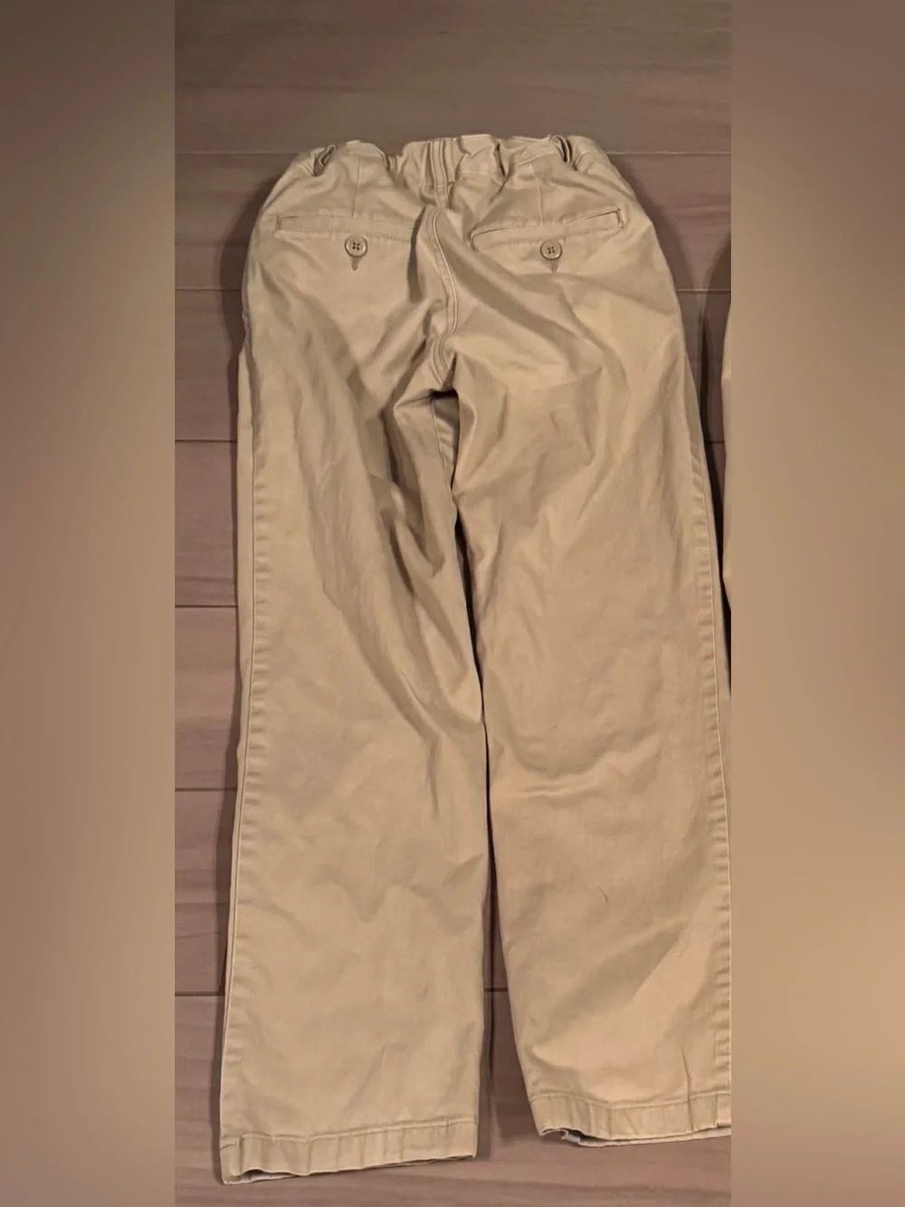 Kids Classic Khaki Chino Pants - Tan
